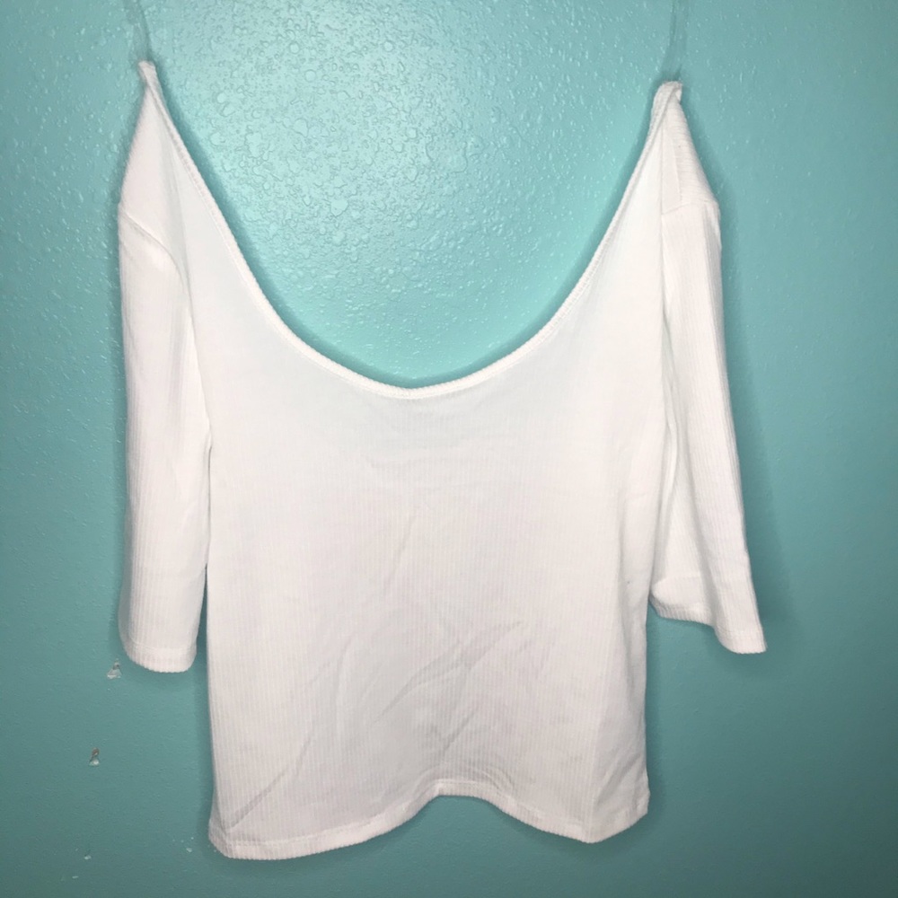 NWT Tresics White Shoulder Shirt